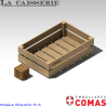 Caisse 60x40cm, hauteur 16,5cm