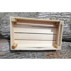 Caisse 50x30cm, hauteur 12,5cm