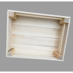 Caisse 40x30cm, hauteur 12,5cm