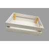 Caisse 40x30cm, hauteur 12,5cm