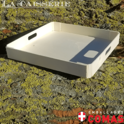 Plateau plein 30x30cm hauteur 3cm