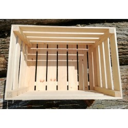 Caisse 60x40cm, hauteur 33,5cm