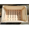 Caisse 60x40cm, hauteur 33,5cm